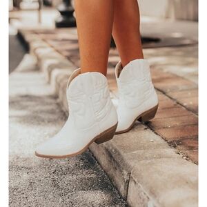 The Coop Faux Leather Cowyboy Boot